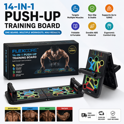 FlexCore™ 14-in-1 Push-Up Training Board