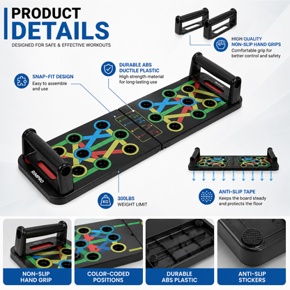 FlexCore™ 14-in-1 Push-Up Training Board